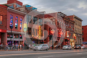 Broadway Street Nashville Tennessee