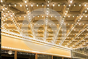 Broadway Theater Marquee Lights