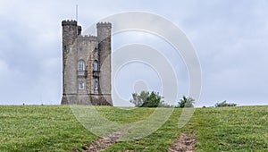 Broadway Tower is a folly on Broadway Hill, near the large village of Broadway, in the English county of Worcestershire, Cotswolds