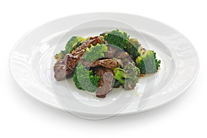 Broccoli beef , chinese food