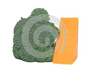 Broccoli and cheese