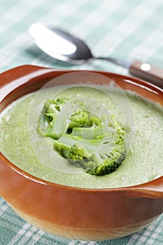 Broccoli cream soup