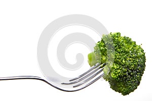 Broccoli on a Fork