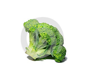 Broccoli isolated on white. food, object.