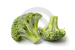 Broccoli Isolated on White