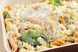 Broccoli and pasta bake