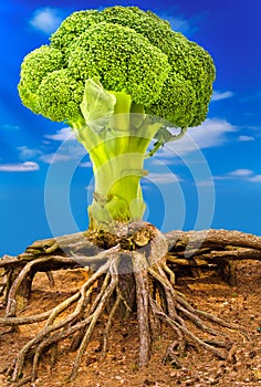 Broccoli tree
