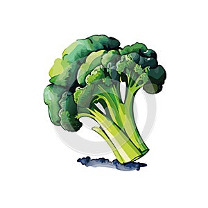 Broccoli vector illustration
