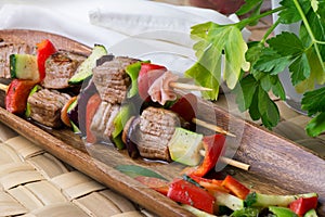 Brochettes barbecue