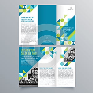 Brochure design, brochure template