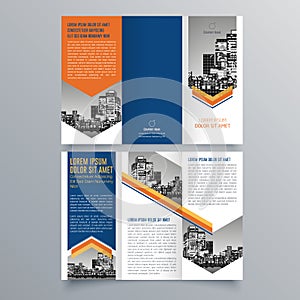 Brochure design, brochure template