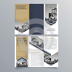 Brochure design, brochure template