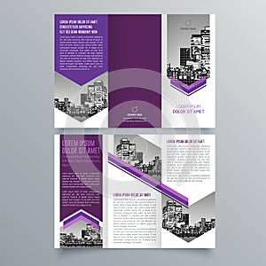 Brochure design, brochure template