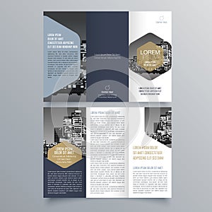 Brochure design, brochure template