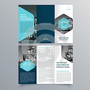 Brochure design, brochure template