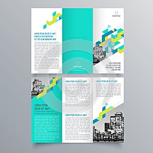 Brochure design, brochure template