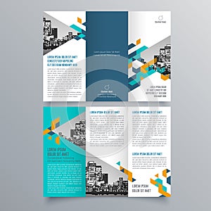 Brochure design, brochure template