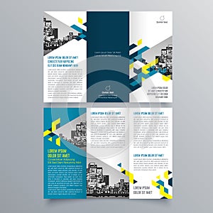 Brochure design, brochure template