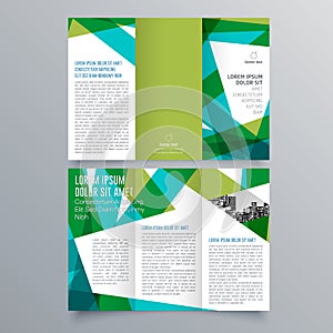 Brochure design, brochure template