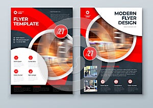 Brochure Template Layout Design Corporate Business Cover for Annual Report Catalog Magazine Flyer Mockup Creative Modern