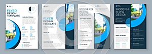 Brochure Template Layout Design Set Corporate Business Annual Report Catalog Magazine Flyer Mockup Creative Modern