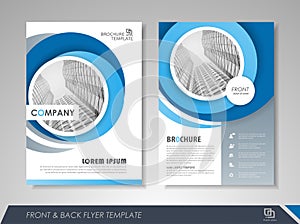Brochures and flyers template design