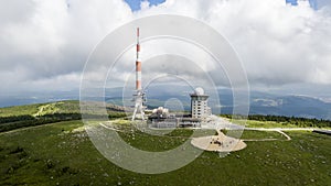 Berg das höchste Gipfel aus berg Reichweite. deutschland 