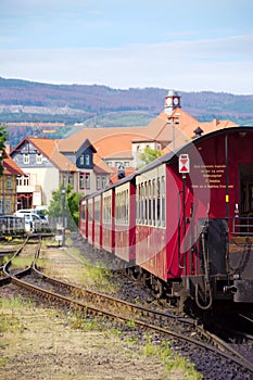 Brockenbahn / Brocken Railway at Wernigerode station, Harz, Germany