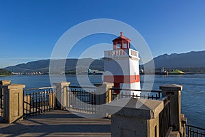 Brockton Point Lighthouse in Vancouver BC photo