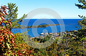 Brockway Mountain Drive Vista