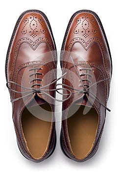 Brogues from above