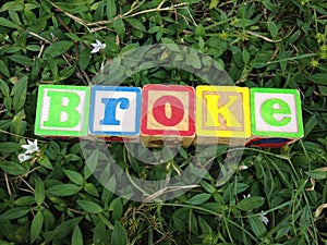 Broke