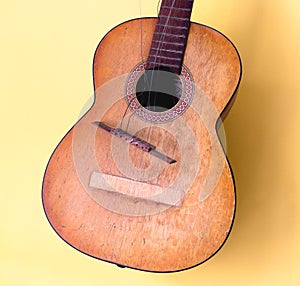 Broken Acoustic Classic guitar