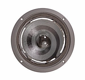 Broken audio speaker, done playing music