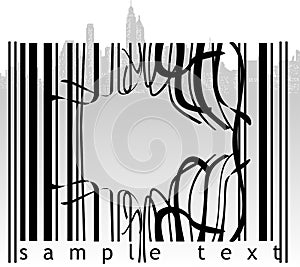 Broken Barcode City photo