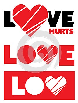 Broken or bruised heart