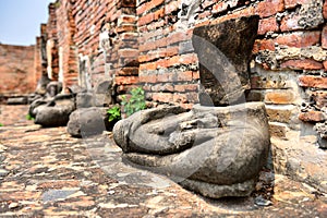 Broken Buddha Statue, Ayutthaya