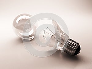 Broken bulb