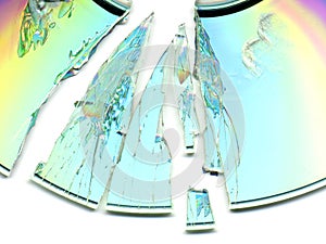 Broken CD / DVD