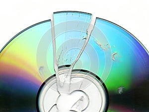 Broken CD / DVD