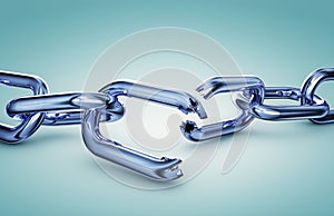 Broken chain