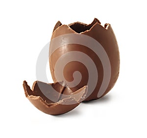 Broken Chocolate Easter egg