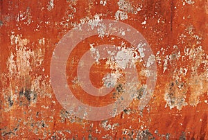 Broken colored wall background.