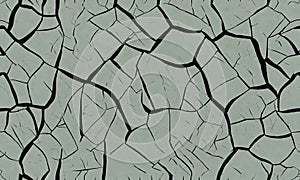 broken cracks crackle pattern grunge, generative, ai