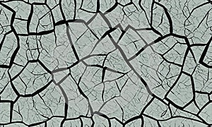 broken cracks crackle pattern grunge, generative, ai