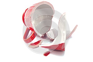 Broken cup