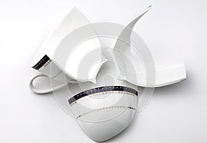 Broken cup