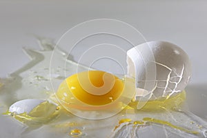 Broken egg