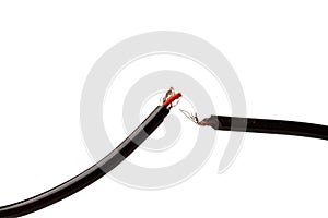 broken electrical cable