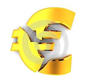 Broken euro